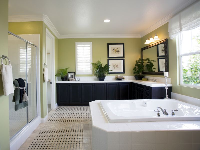 Elegant Bathroom with Custom Bathtub